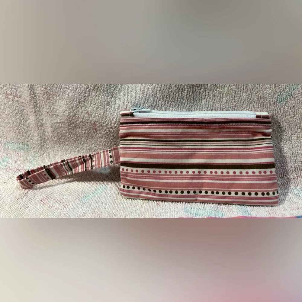 Homemade coin zipper pouch